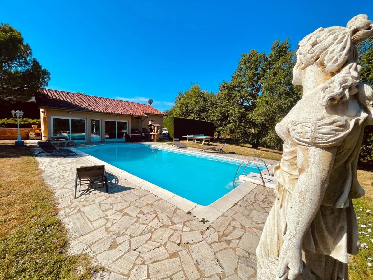 La Villa Perroquet Poncins Екстериор снимка